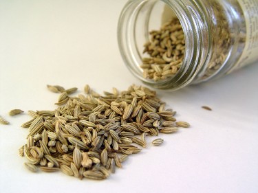 Fennel seeds Herbal tea from fennel